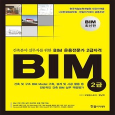 건축분야 실무자를 위한 BIM 운용전문가 2급자격, 한솔아카데미, 모델링 스토어함남혁