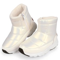 紙飛機兒童兒童軟墊皮草靴冬季鞋