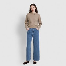 JAJU 여 라운드넥 긴팔 니트 J116102014014 650261