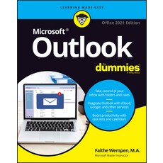 (영문도서) Outlook for Dummies Office 2021 Edition Paperback, English, 9781119829119