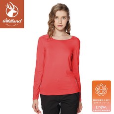 Wildland 荒野 女 遠紅外線U領保暖衣
