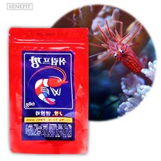 줄새우 민물새우키우기 체리새우 생이새우 먹이, 1개, 1g