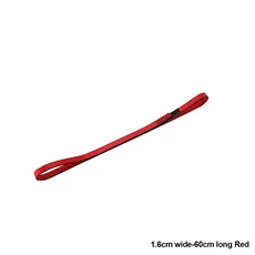 1pc 등산 슬링 러너 22KN 야외 암벽 웨빙 스트랩 나무 작업 Rappelling 스윙 요가, 08 60cm Red-1.6m, 1개