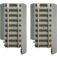 HO 스케일 모델 9 직선 단면 - 파워-로크 트랙TM - pkg4, Track Adapter 2-Pack - Power-L, 1개