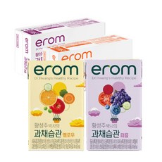 이롬 황성주박사의 과채습관 옐로우+퍼플, 48개, 140ml