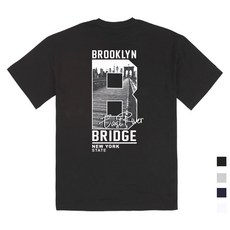 국내매장판 브루클린 브릿지 릴렉스핏 남여공용 반팔 20수 4컬러 115591 폴앤폴