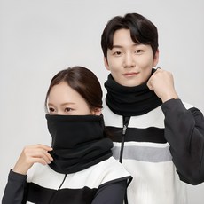 Desure 頂級防寒保暖圍脖, 2個, 黑色