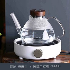 다도 인덕션 하이라이트 전기 화이트 구 스토브/ 차 티 L 끓이기용, 1L 이상, 1L 이상
