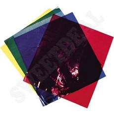 셀로판지 교재용 5색 22.5x25 봉 (50개입) 샐로판지 컬러셀로판지