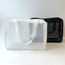 오르네르 물빠짐 메쉬 목욕가방, 딥 블랙