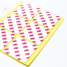 자깡몰 3M 양면테이프 사각 50x50mm 6개입 고정용품