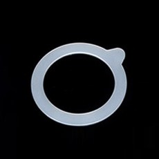 보르미올리 피도병 실리콘 밀폐 패킹, 투명, 1개