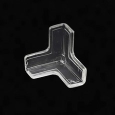 아기 방지 안전 탁자 투명 가드 충격 실리콘 가구 보호 식탁보호대 모서리 t형, 1개, 단일상품2