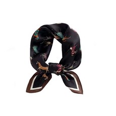 Tim & Tina Square 100% 멀베리 실크 53.3 x 53.3cm21 21인치 헤어 스카프 헤드 슬리핑 랩 새틴 헤드 S40 블루 및 그린 캐슈 169181, S14 말 (블랙)