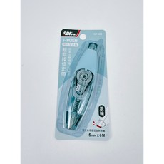 SDI 手牌 iPUSH 進化型滾輪 修正帶, 1個, CT-225 5mm X 6M 粉藍