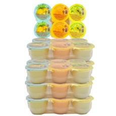 코쿤 트로피칼 혼합푸딩(118g X 42개) 멜론 망고 파인애플맛, 42개, 118g