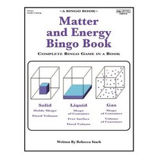 Matter and Energy Bingo Book: Complete Bingo Game In A Book Paperback, January Productions, Incorporated