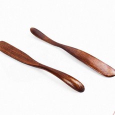 빵식용 옻칠우드버터나이프 다목적용 잼발라기 나무스프레더