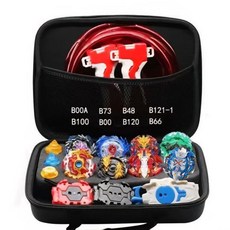 爆裂世代系列合金戰鬥陀螺 12個陀螺含3個發射器 兒童玩具套裝, 1個, A4陀螺包套裝