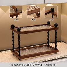 1시간 60분 타이머 사우나 대형 모래시계, T. 프렌치 2단 선반 원목 대형