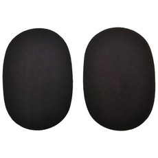 스웨이드 패치 의류 수선패치 세무 와펜 포인트용 무릎패치 팔꿈치 13컬러, 블랙(1장), 2개