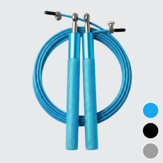 텐스탭 저소음 베어링 와이어 줄넘기, 1개, 블루