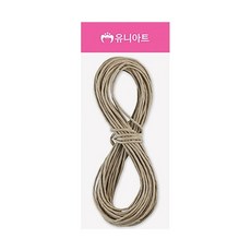 공예 칼라지끈 2mm 자연색 재료, 개 (1개입)