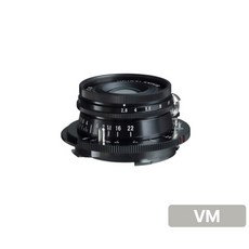 [정품등록이벤트 5만 포인트 3년 보증] 보이그랜더 HELIAR 40mm F2.8 Aspherical VM 마운트 (라이카 M 호환) Black, 블랙