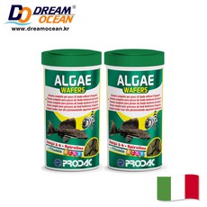 프로닥 알게와퍼 100ml 50g 2개 바닥물고기사료 열대어사료 열대어먹어 타블렛형사료 코리도라스사료 구피사료 안시사료 산란상 구피사료 관상어사료 관상어먹이 플래코 청소물고기 먹이