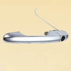 조수석 사이드 운전자 외부 도어 핸들 크롬 For Fiat 500 2007 2020 735592026 735592012 NEW, passenger Side