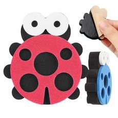 자동차용품 도어가드 익스테리어 문콕방지 캐릭터가드, 딱정벌레 도어가드 레드