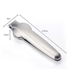 밤 까는 기계 휴대용 껍질 도구 가정용 클립 오프너 주방용품, Silvery, 1개