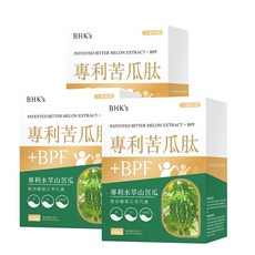 BHK's 專利苦瓜肽+BPF 維持醣類正常代謝, 3個, 60顆