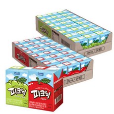 매일유업 피크닉 사과 200ml 24팩 청포도, 48개