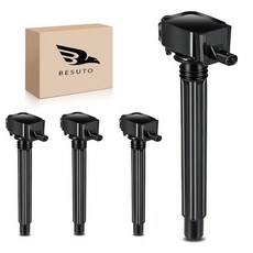 Besuto 지프 체로키 나침반 레니게이드와 호환되는 점화 코일 팩 4개 세트 크라이슬러 200 다트 500X 프로마스터 시티 2.4L L4와 호환 UF751 UF75, UF751 Ignition Coil