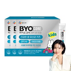 CJ 바이오코어 300억 키즈 유산균, 120g, 3박스