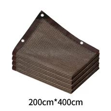 그물망 울타리 촘촘한 새 동물 메쉬 나일론 보호망 휀스 안전망 UV 보호 차양 그물 야외 두꺼운 그늘 메쉬, 01 as picture, 04 200cmx400cm