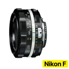 [정품등록시 5만 포인트 3년 보증] 보이그랜더 COLOR-SKOPAR 28mm F2.8 ASP SLIIS 니콘 F-mount 렌즈 Black, Aspherical SLIIS