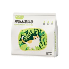Pets Galaxy 植物木薯貓砂 2.5kg 椰子萃取 快速凝結 不黏底 無揚塵, 1個, 椰香