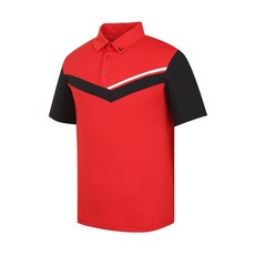 Callaway 男款網紗拼色短袖polo衫 CMTYJ2754-500_G