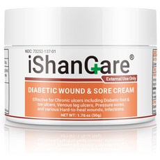 Ishan Care 天然傷口褥瘡護理膏：3倍快速修復皮膚 獲得2022年度愛用保養 50g 裝, 1組, 1入