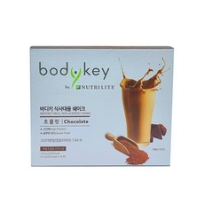 암웨이 바디키 식사 대용 쉐이크 (초콜릿 맛) + 새부리마스크 2매 증정