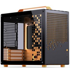 Jonsbo Z20 撞色版機殼 MATX 240水冷 提把可拆 內建顯卡支架 長顯卡, 1個, 白