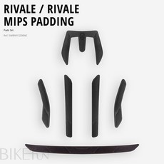 MET TRENTA RIVALE MANTA VINCI IDOLO 安全帽內襯襯墊 BIKEfun, 1個, RIVALE 有MIPS