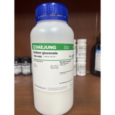 Sodium Gluconate 글루콘산나트륨 시약 527-07-1, 500g