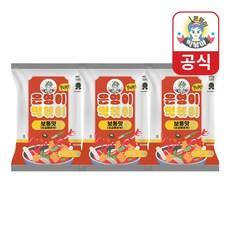 [은영이떡볶이] 생밀떡 부산어묵 떡볶이 보통맛 2인분, 3개, 460g