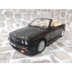 OTTO OT1012 1989 BMW E30 M3 Convertible 模型 交通工具模型 金屬鑽石黑, 1個