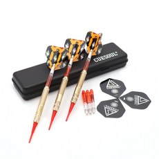 큐소울 홈다트 슈퍼 하우스 다트기계 슬림 당구 게임 다트 보드 24 훈련용 빨강파랑, C타입, 1개, C타입