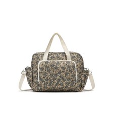 可愛熊頭刺繡媽咪揹包, 桔子印花小號揹包