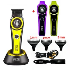 FKS 헤어 클리퍼 조각 전단 세트 5단계 미세 조정 가능한 DLC 커터 헤드 7000-9000RPM 2단계 속도 이발사, 03 K998 Nobox